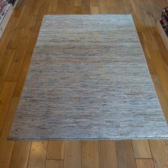 Hand-Knotted Berber Natural Rug From Afghanistan
