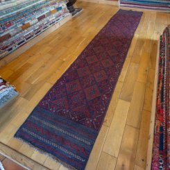 Hand-Knotted Mushwani Runner From Afghanistan