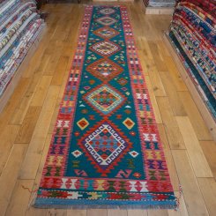Hand-Made Mazar Kilim From Afghanistan