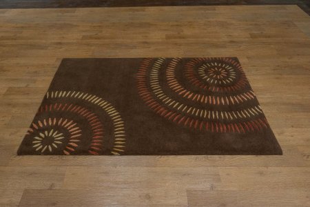 Hand-Knotted Nepalese 60 Knot Rug From Nepal