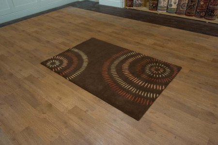 Hand-Knotted Nepalese 60 Knot Rug From Nepal