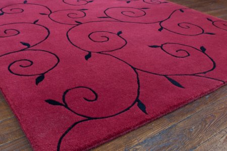 Hand-Knotted Nepalese 100 Knot Rug From Nepal