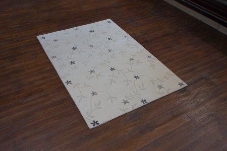 Hand-Knotted Nepalese 60 Knot Rug From Nepal