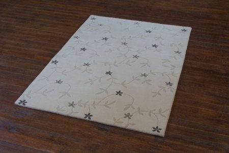 Hand-Knotted Nepalese 60 Knot Rug From Nepal