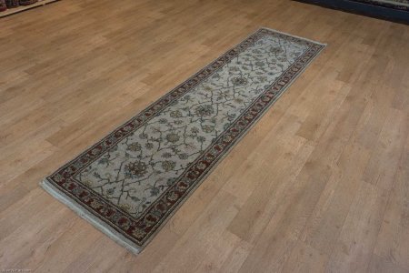 Hand-Knotted Jaipur Rug From India