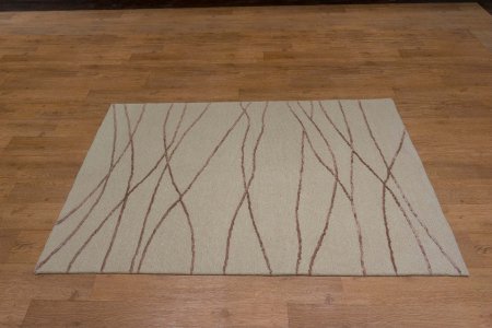 Hand-Knotted Nepalese 60 Knot Rug From Nepal