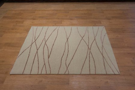 Hand-Knotted Nepalese 60 Knot Rug From Nepal