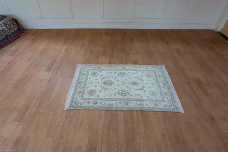 Hand-Knotted Tabriz Rug From Iran (Persian)