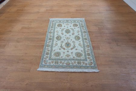 Hand-Knotted Tabriz Rug From Iran (Persian)