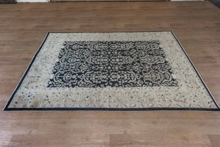 Hand-Knotted Ziegler Rug From Afghanistan