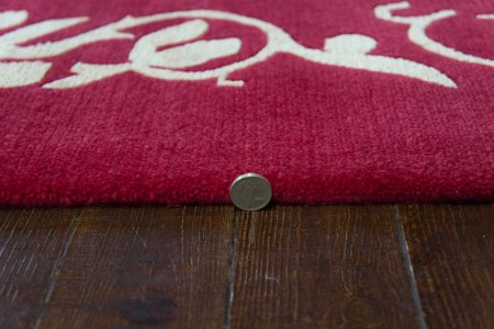 Hand-Knotted Nepalese 60 Knot Rug From Nepal