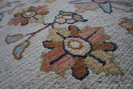 Hand-Knotted Simla Kilim From India