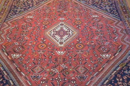 Hand-Knotted Qashgai Rug From Iran (Persian)