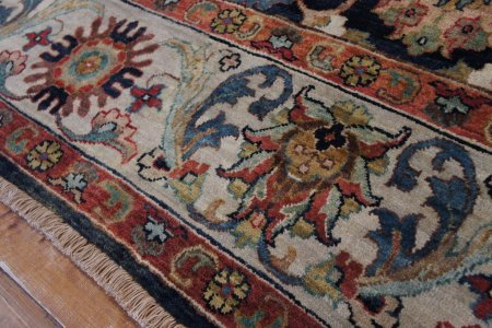 Hand Knotted Agra Dynasty Rug From India