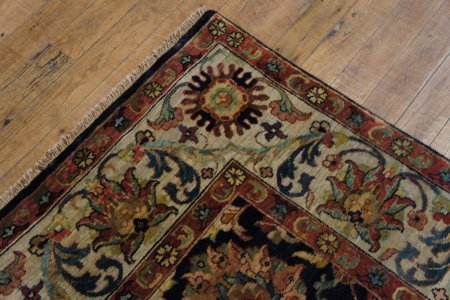 Hand Knotted Agra Dynasty Rug From India