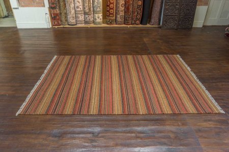Hand-Woven Indian Kilim Kilim From India
