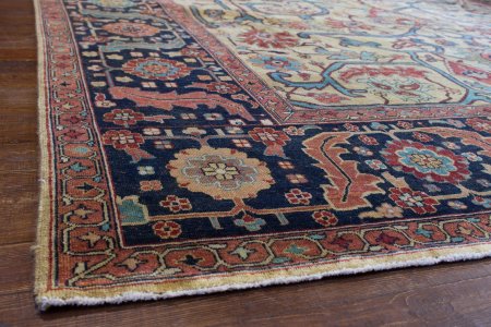 Hand-Knotted Mamluk Rug From India