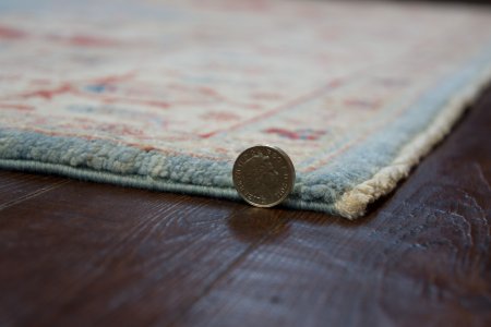 Hand-Knotted Ziegler Rug From Afghanistan