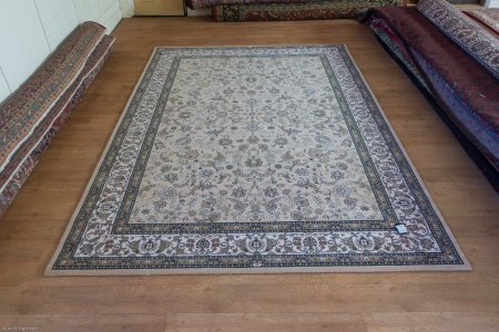 Wool Wilton Diamond Rug From Belgium