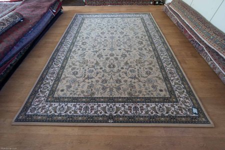 Wool Wilton Diamond Rug From Belgium