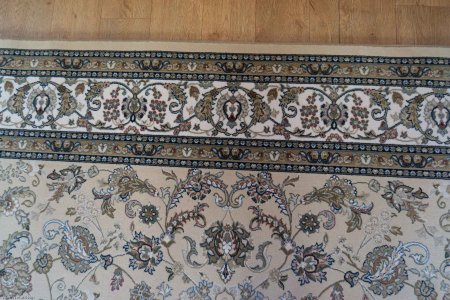 Wool Wilton Diamond Rug From Belgium