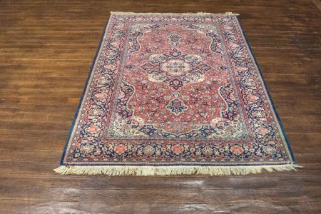Antique Kashan Rug From Iran (Persian)
