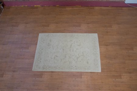Hand-Knotted Khyber Rug From India