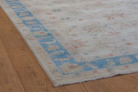 Hand-Knotted Sultanabad Rug From Afghanistan