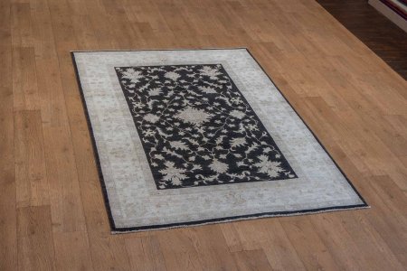 Hand-Knotted Sultanabad Rug From Afghanistan