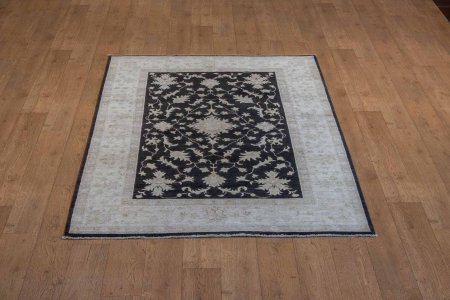 Hand-Knotted Sultanabad Rug From Afghanistan