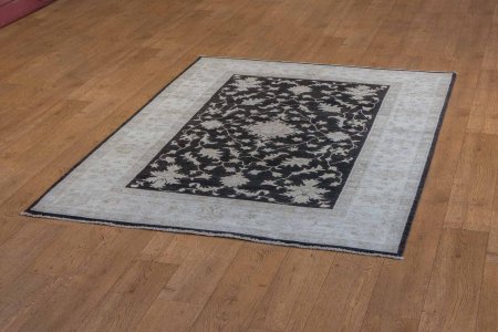 Hand-Knotted Sultanabad Rug From Afghanistan