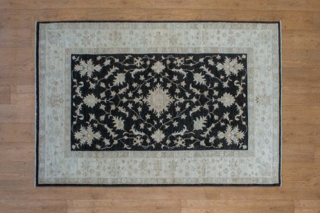 Hand-Knotted Sultanabad Rug From Afghanistan