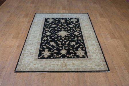 Hand-Knotted Sultanabad Rug From Afghanistan