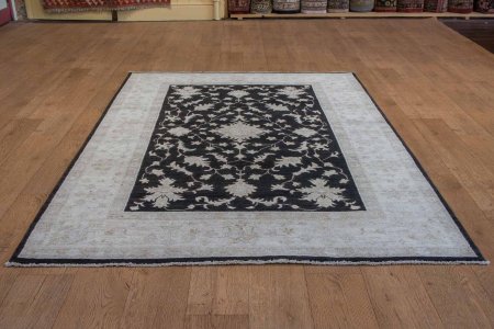 Hand-Knotted Sultanabad Rug From Afghanistan