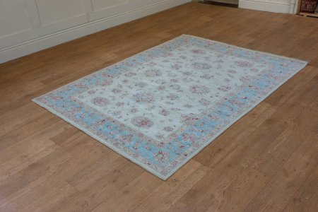 Hand-Knotted Sultanabad Rug From Afghanistan