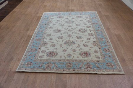 Hand-Knotted Sultanabad Rug From Afghanistan