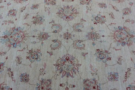 Hand-Knotted Sultanabad Rug From Afghanistan