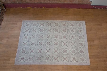 Hand-Knotted Aryana Ziegler Rug From Afghanistan