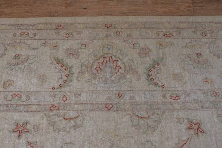 Hand-Knotted Ziegler Rug From Afghanistan