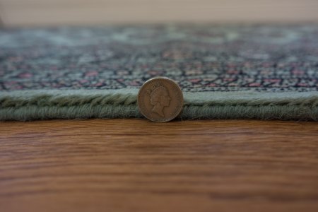 Hand-Knotted Bokhara Rug From Pakistan