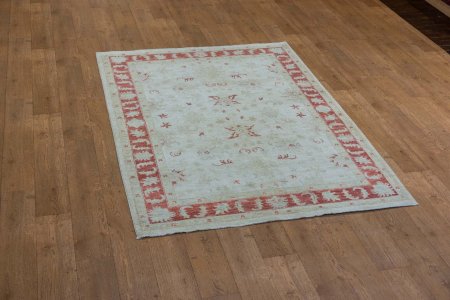 Hand-Knotted Sultanabad Rug From Afghanistan