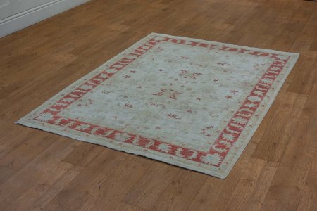 Hand-Knotted Sultanabad Rug From Afghanistan