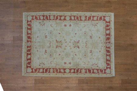 Hand-Knotted Sultanabad Rug From Afghanistan