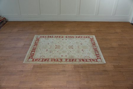Hand-Knotted Sultanabad Rug From Afghanistan