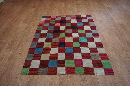 Hand-Knotted Mazar Kilim From Afghanistan