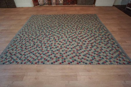 Hand-Knotted Mazar Kilim From Afghanistan