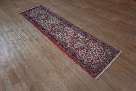 Hand-Knotted Tajabad Runner From Iran (Persian)
