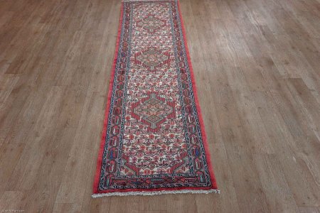 Hand-Knotted Tajabad Runner From Iran (Persian)