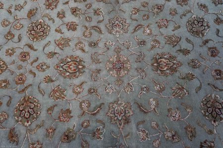Hand-Knotted Royal Taj Rug From India