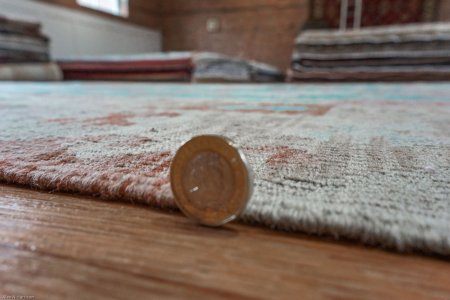 Hand-Woven Mazar Kilim From Afghanistan